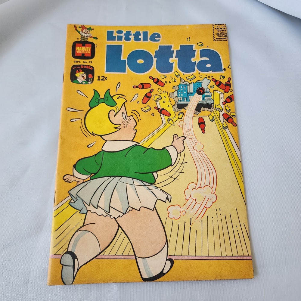 Little Lotta Harvey Comics September No. #79 Silver Age Comic Book 1963 VG OG